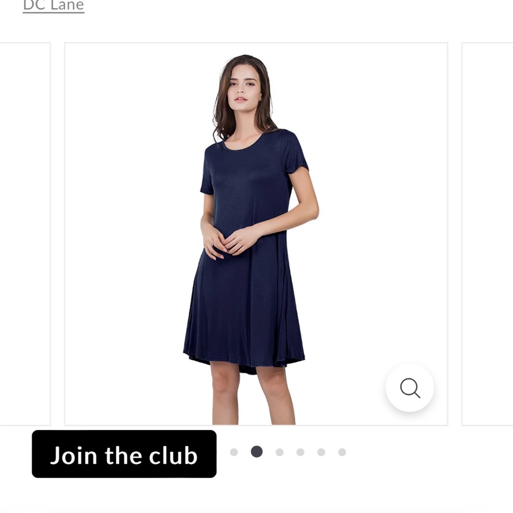 Lush Navy Dress
